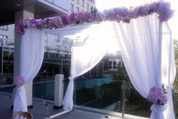 Dekoracija venčanja u hotelu Metropol