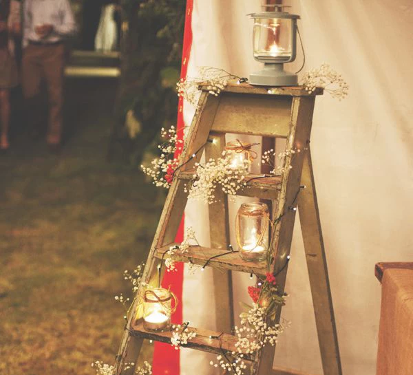 Vintage dekoracije – Stare merdevine kao predivna inspiracija