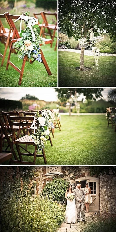 Venčanje u vrtu iz bajke